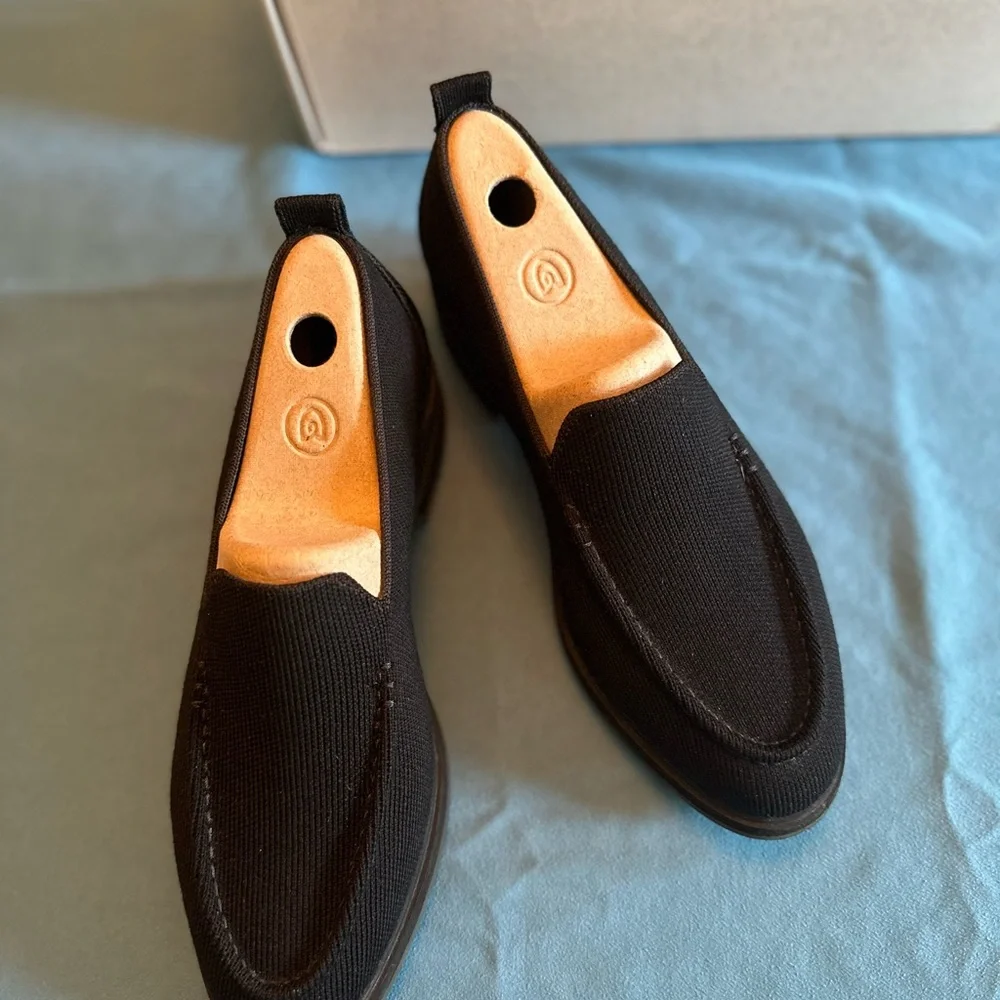Rothy’s The Lug Loafer in Black - Picture 3 of 8